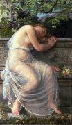 Edith Corbet The Sleeping Girl France oil painting artist